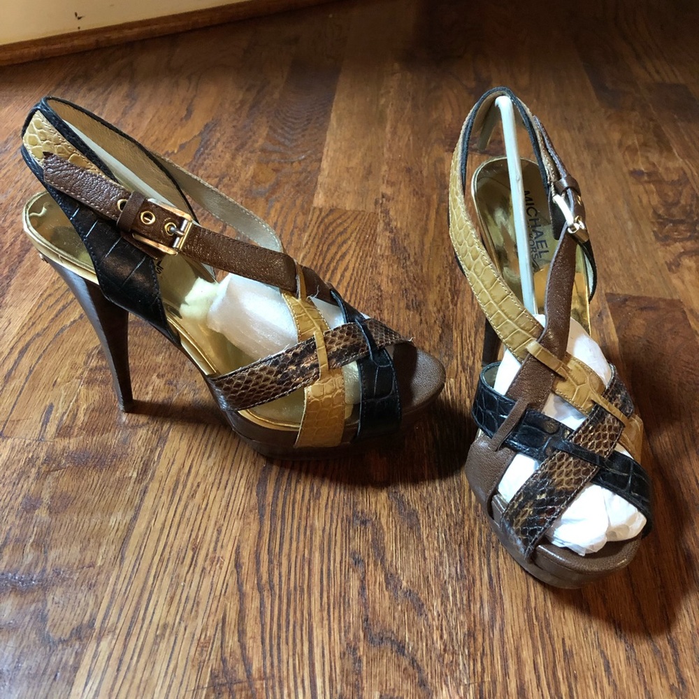 Micheal Kors Platform Heels